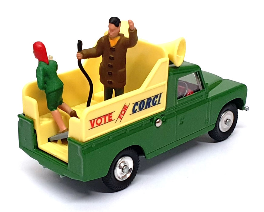 Corgi Toys 472 Reissue CD54321022 - Land Rover Public Address Vehicle - Green