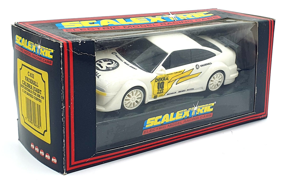 Scalextric 1/32 Scale Slotcar C632 - Vauxhall Calibra Joast #10 - White
