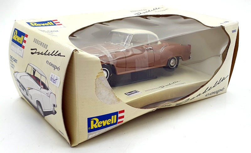 Revell 1/18 Scale Diecast 08983 - Borgward Isabella Coupe Brown Cream