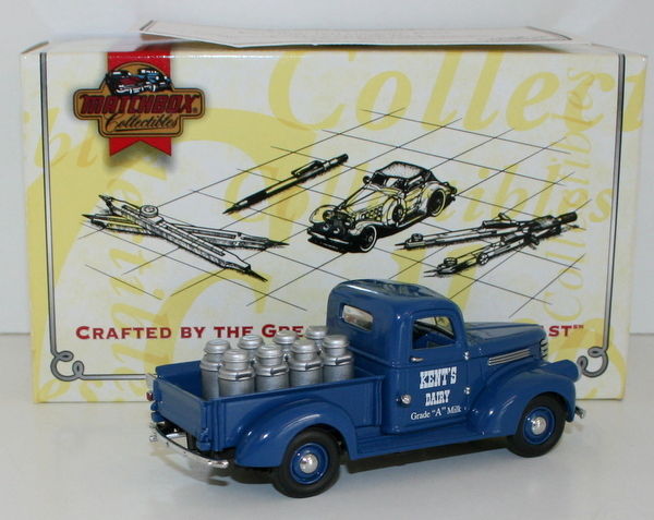 MATCHBOX COLLECTIBLES YYM38042 - 1941 CHEVROLET PICK UP - KENT'S DAIRY