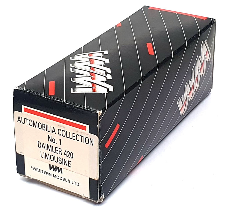 Western Automobilia Collection 1/43 Scale No. 1 - Daimler 420 Limo - Maroon