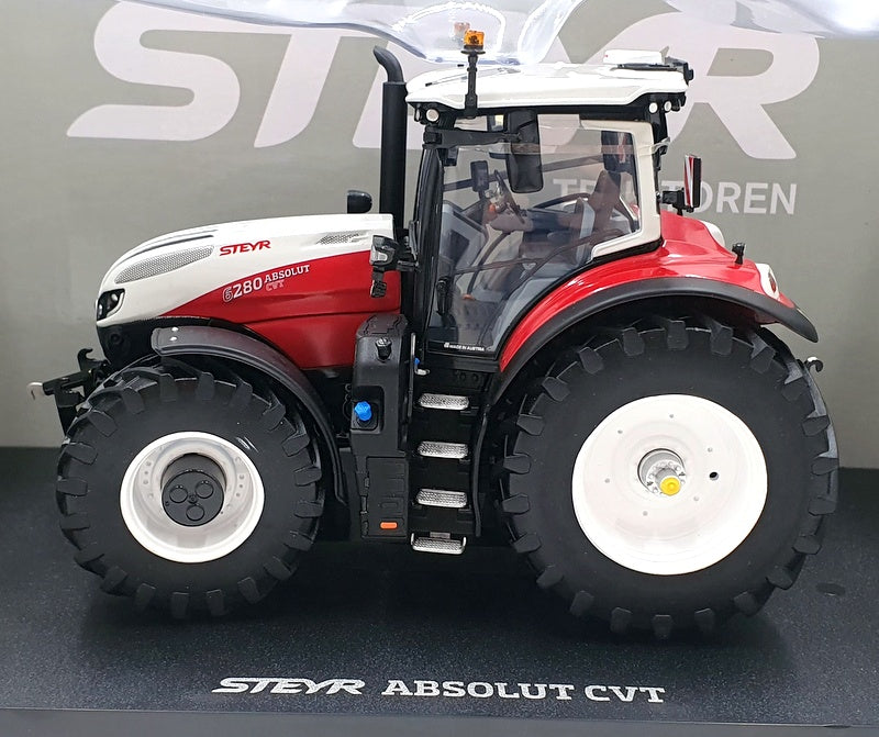 Universal Hobbies 1/32 Scale STE-UH6464 - Steyr 6280 Absolut CVT - Red/White