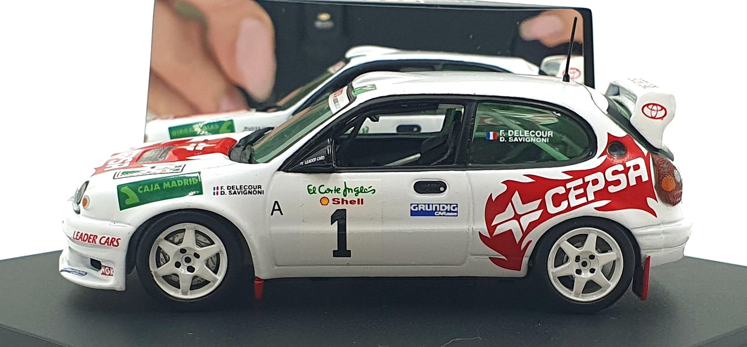 Skid 1/43 Scale SKM99042 - Toyota Corolla WRC #1 Rally El Corte Ingles 1999