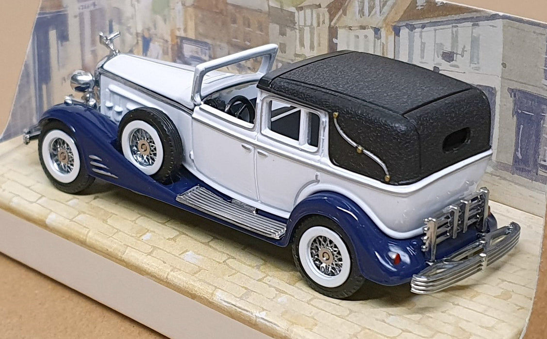 Matchbox Appx 12cm Long Diecast Y-34B - 1933 Cadillac 452 V16 - White