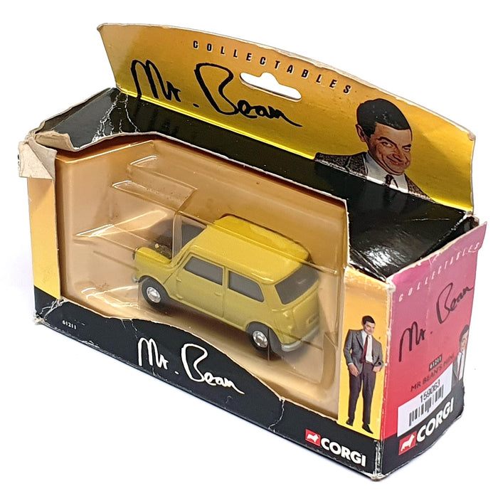 Corgi 1/43 Scale Diecast 61211 - Mr Bean's Mini - Lt. Green/Black