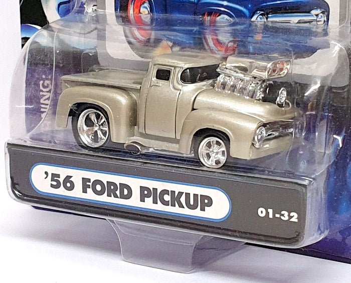 Muscle Machines 1/64 Scale 71151 01-32 - 1956 Ford Pick-Up Truck - Grey