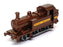Budgie Appx 12cm Long Diecast 224 - Railway Engine Train BR 7118 - Brown