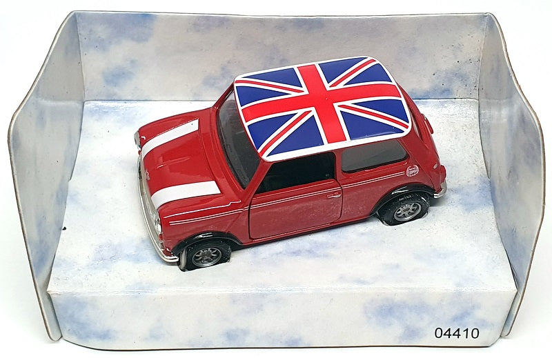 Corgi 1/36 Scale Diecast 04410 - Mini - Red/Union Jack Roof