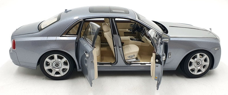 Kyosho 1/18 Scale Diecast 08801S - Rolls-Royce Ghost - Jubilee Silver