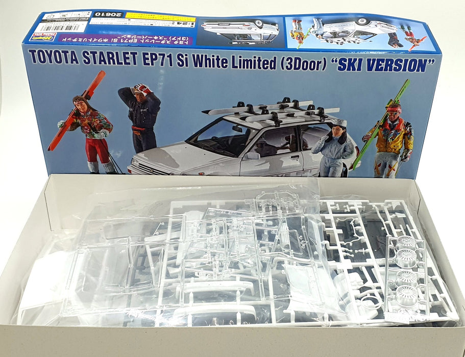 Hasegawa Kits 1/24 Scale 20610 - Toyota Starlet EP71 Si White Limited (3Door)