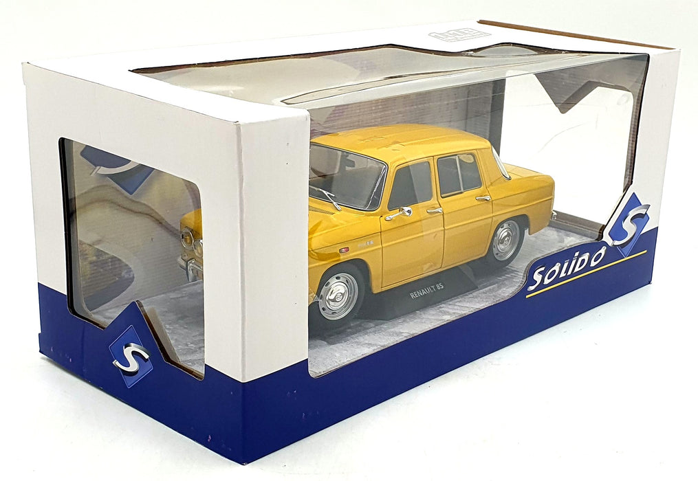Solido 1/18 Scale Diecast S1803609 - 1968 Renault 8S - Yellow