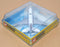 Corgi Diecast 1325 - Douglas DC-10 Aircraft Swissair - White/Red