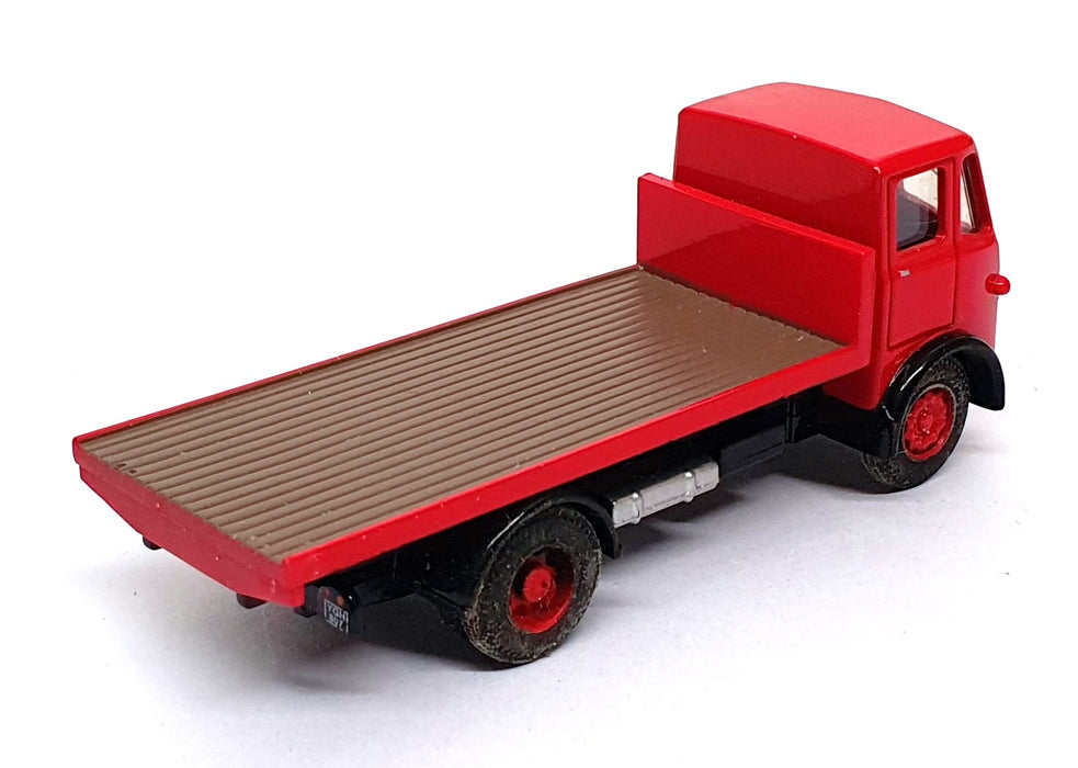 Base Toys 1/76 Scale Diecast BF-02 - Leyland Flat Bed Lorry - Red