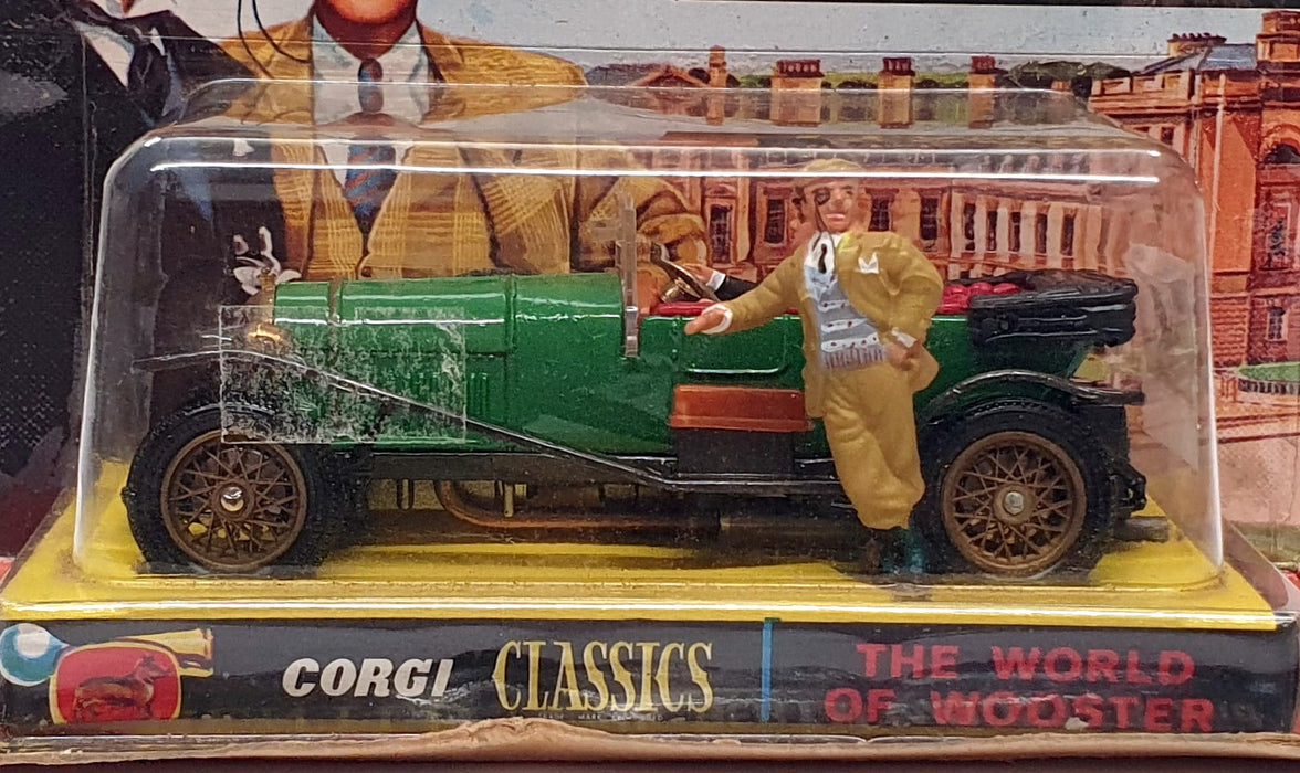 Corgi Original Diecast 9004 - 1927 Bentley 3L + Jeeves & Worcester Figs - Green
