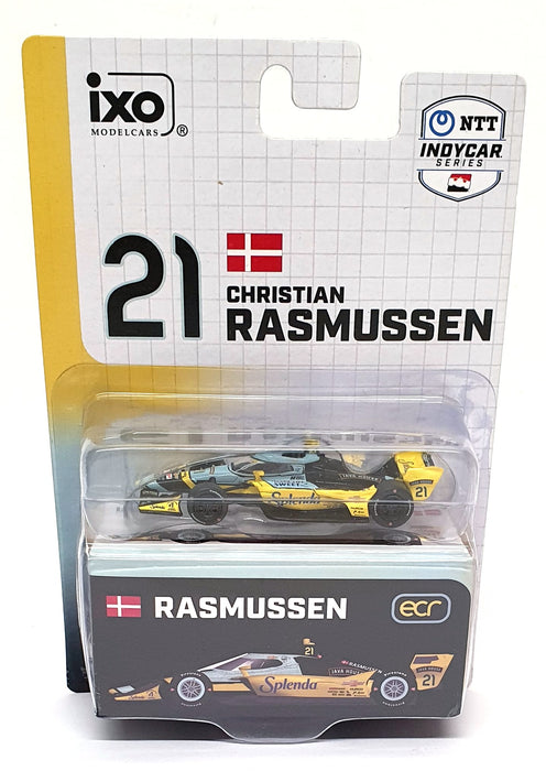 Ixo 1/64 Scale 5863 - 2025 Indycar Series ECR #21 - Christian Rasmussen