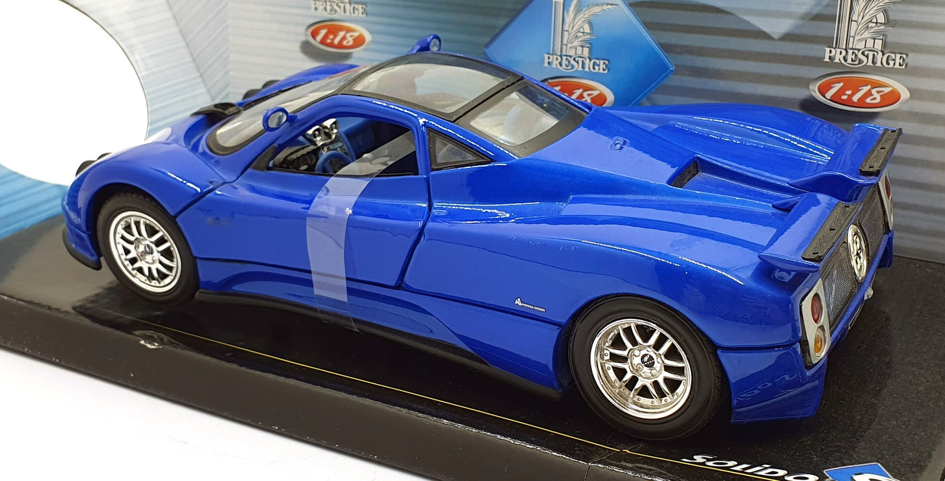Solido 1/18 Scale Diecast 8172 - Pagani Zonda C12 - Blue