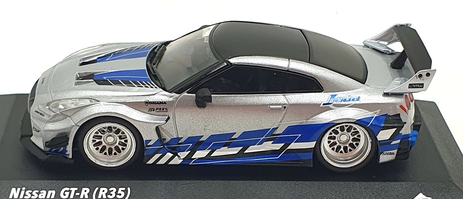 Solido 1/43 Scale S4311211 - 2020 Nissan Skyline GT-R (R35) Liberty Walk