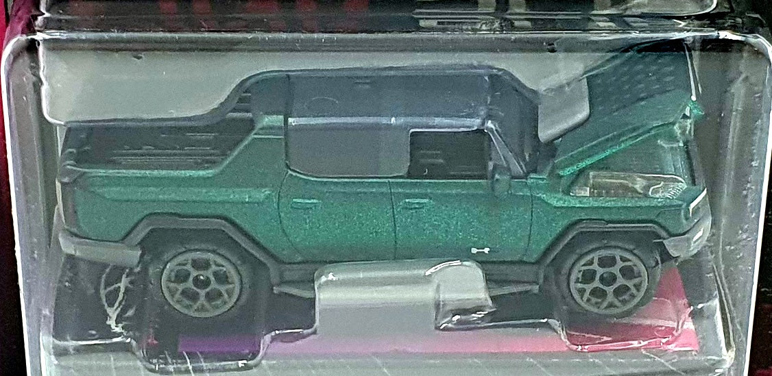 Jada1/64 Scale 14059C - GMC Hummer EV Pink Slips - Met. Green