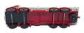 Dinky Supertoys 905 - Foden Flat Truck With Chains - Maroon/Grey