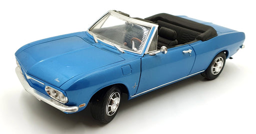 Road Signature 1/18 Scale Diecast 15126M - 1969 Corvair Monza - Met Blue