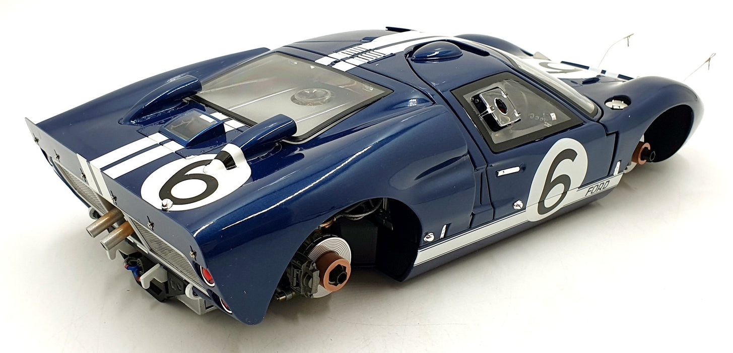 GMP 1/12 Scale G1201318 - 1966 Ford Gt40 MkII #6 Holman/Moody - Blue/Yellow