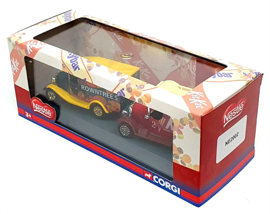 Corgi Nestle 2-Piece Set NE2002 - Rowntree's Fruit Gums & Kit Kat Vans