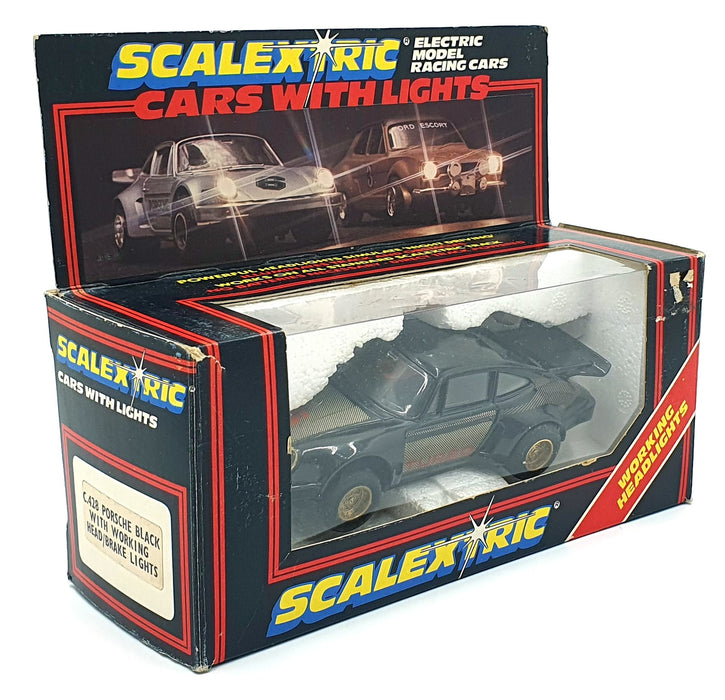 Scalextric 1/32 Scale Slotcar C428- Porsche #5 - Black
