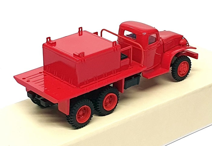 Sibur Models 1/50 Scale 4003 - GMC CCKW 353 Pompiers Fire Truck - Red