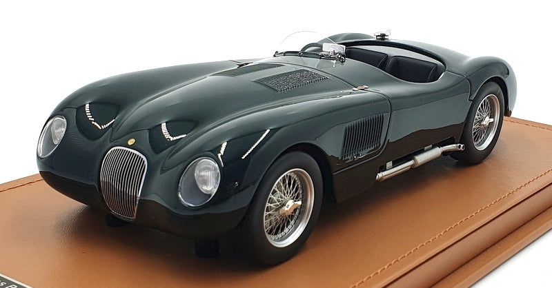 Tecnomodel 1/18 Scale TM18-290A - 1953 Jaguar C-Type Press British Racing Green