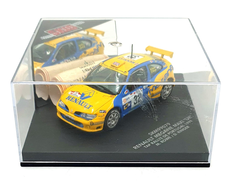 Skid 1/43 Scale SKM99079 - Renault Megane Maxi "UK" #32 Portugal Tap Rally 1999