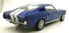 KK Scale 1/12 Scale KKDC120224 - 1968 Ford USA Mustang GT Fastback Coupe - Blue