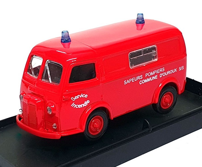 Solido 1/43 Scale 4834 - Peugeot D4A Pompiers Fire Van - Red