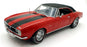 Ertl 1/18 Scale Diecast 14126D - 1967 Chevrolet Camaro - Red/Black