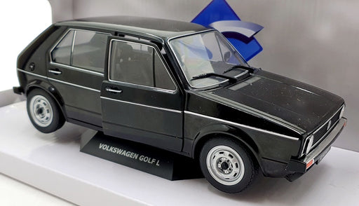 Solido 1/18 Scale Diecast S1800209 - 1983 Volkswagen Golf L - Black