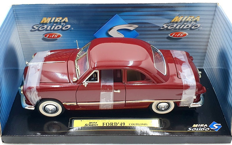 Solido 1/18 Scale Diecast 8119 - Ford 1949 Coupe - Dark Red