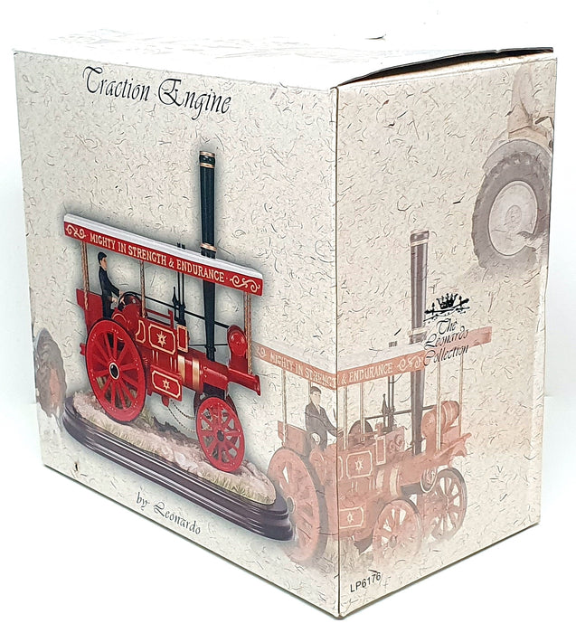 The Leonardo Collection LP6176 - Traction Engine Sculpture - Red