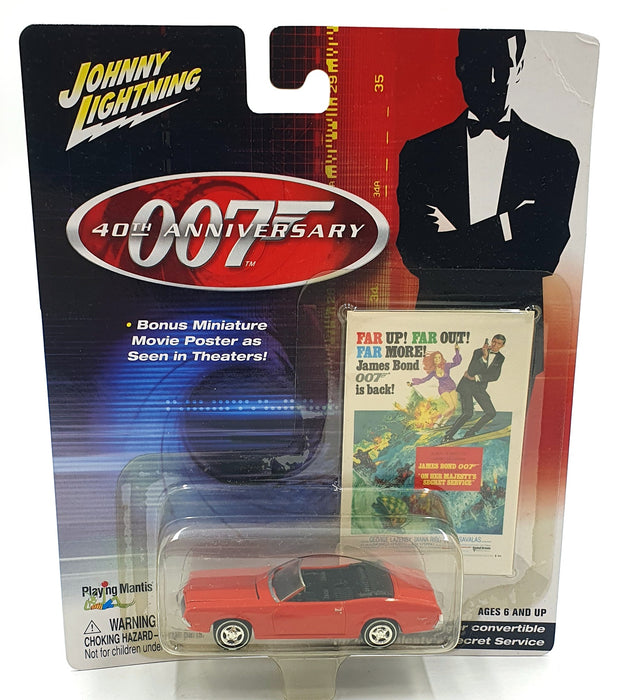 Johnny Lightning 1/64 Scale 261-05 - Mercury Cougar 007 On Her Majesty's SS