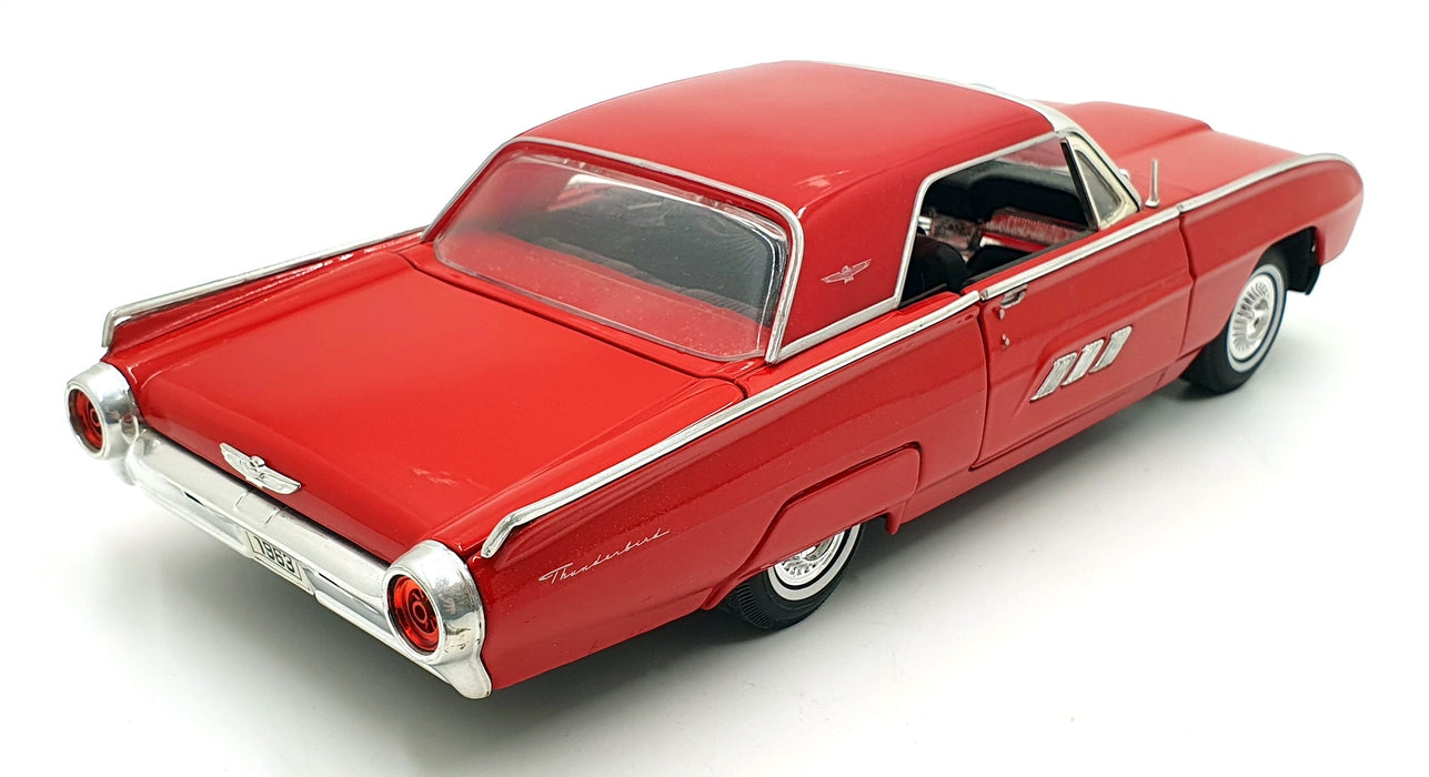 Anson 1/18 Scale Diecast 12226K - 1963 Ford Thunderbird - Red