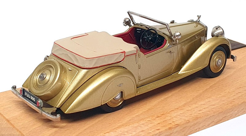 Top Marques 1/43 Scale B3 - 1940 Bentley 4.25L Vanden Plas - Honeysuckle Gold