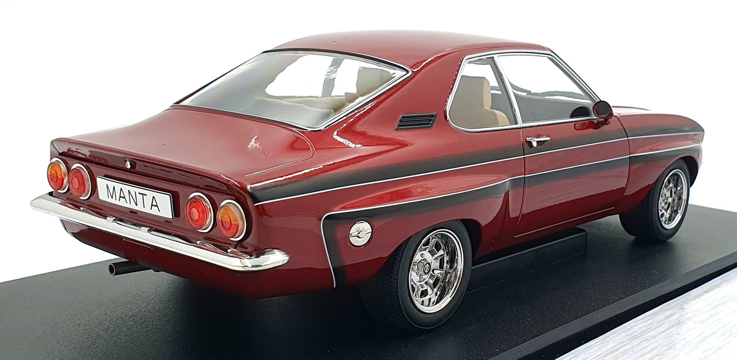 MCG 1/18 Scale Diecast MCG18427 - Opel Manta A - Met. Red