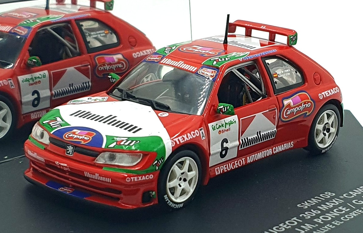 Skid 1/43 Scale SKM108 - Peugeot 306 Maxi "Campofrio" #6 El Corte Ingles 1999