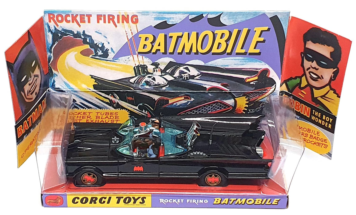 Corgi Reproduction CD54321050 (267) - Batmobile With Batman & Robin - Black