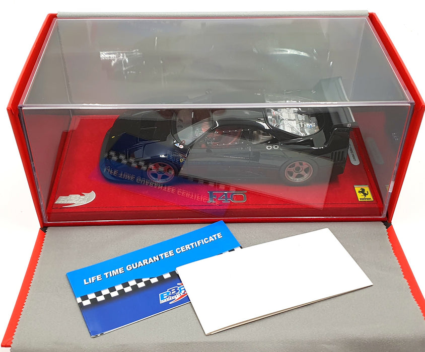BBR 1/18 Scale Resin P18131B - Ferrari F40 LM 1989 - Gloss Black