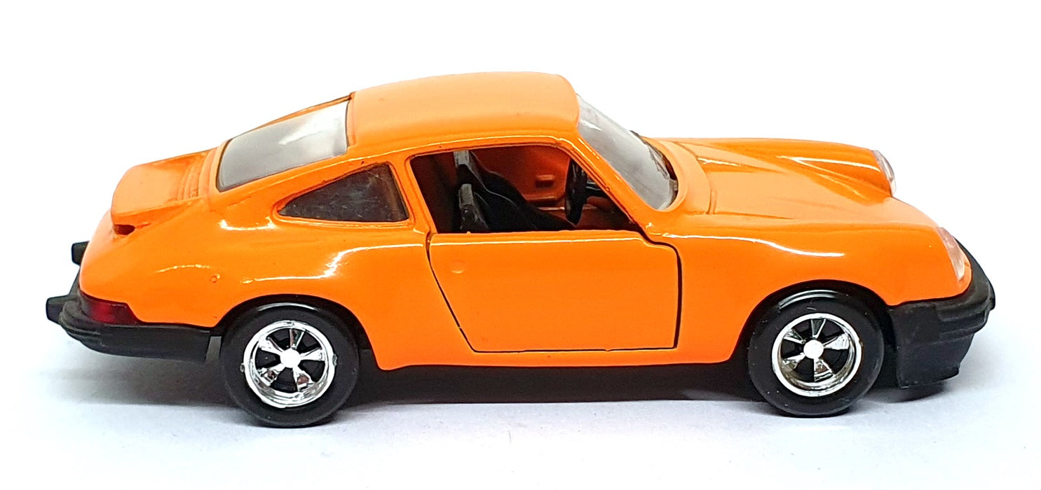 Solido 1/43 Scale Diecast No. 63 - Porsche 911 - Orange
