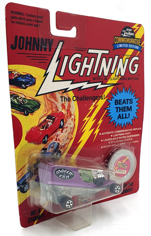 Johnny Lightning 1/64 Scale 100-120 - The Challengers Movin' Van - Purple