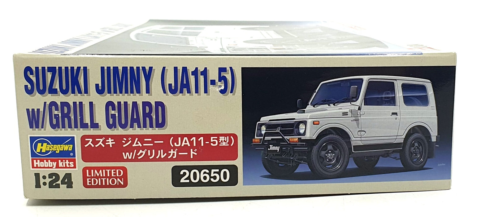 Hasegawa Kits 1/24 Scale 20650 - Suzuki Jimny (JA11-5) w Grill Guard