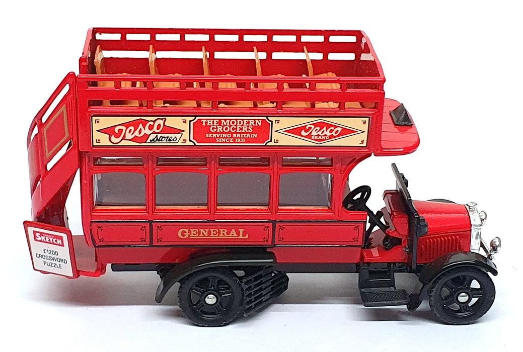 Corgi Appx 15cm Long Diecast TCB04D - Thornycroft Bus REWORKED