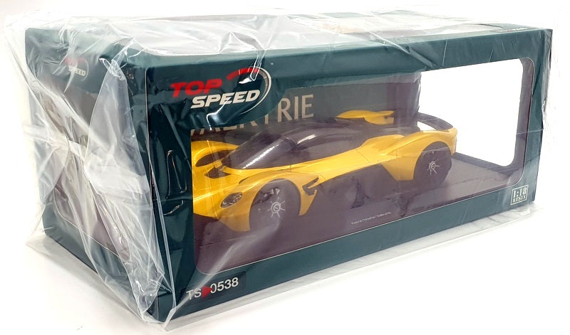 Top Speed 1/18 Scale Resin TS0538 - Aston Martin Valkyrie - Cosmopolitan Yellow