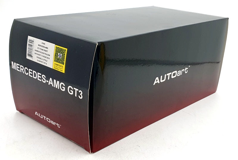 Autoart 1/18 Scale 81930 - Mercedes AMG GT3 Craft Bamboo Bathurst 2019 ...