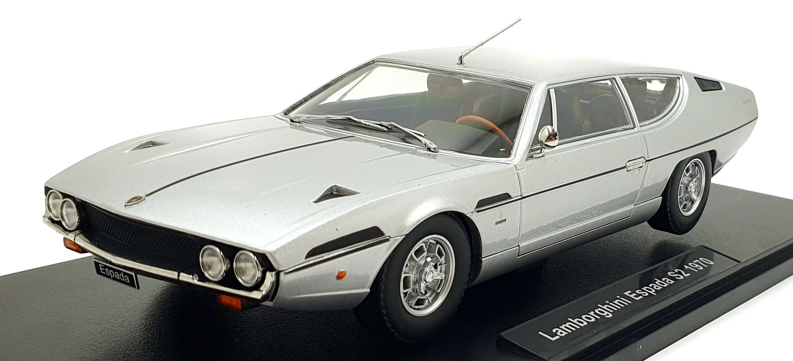 KK Scale 1/18 Scale KKDC181404 - 1970 Lamborghini Espada S2 - Silver